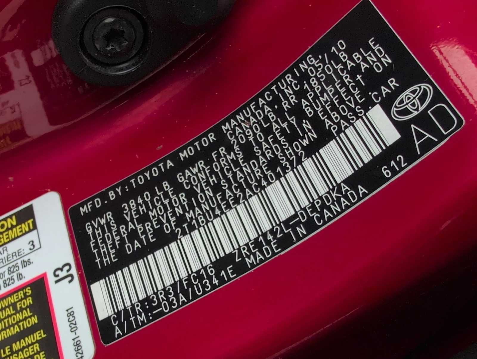 Thumbnail: 2010 Toyota Corolla - 30