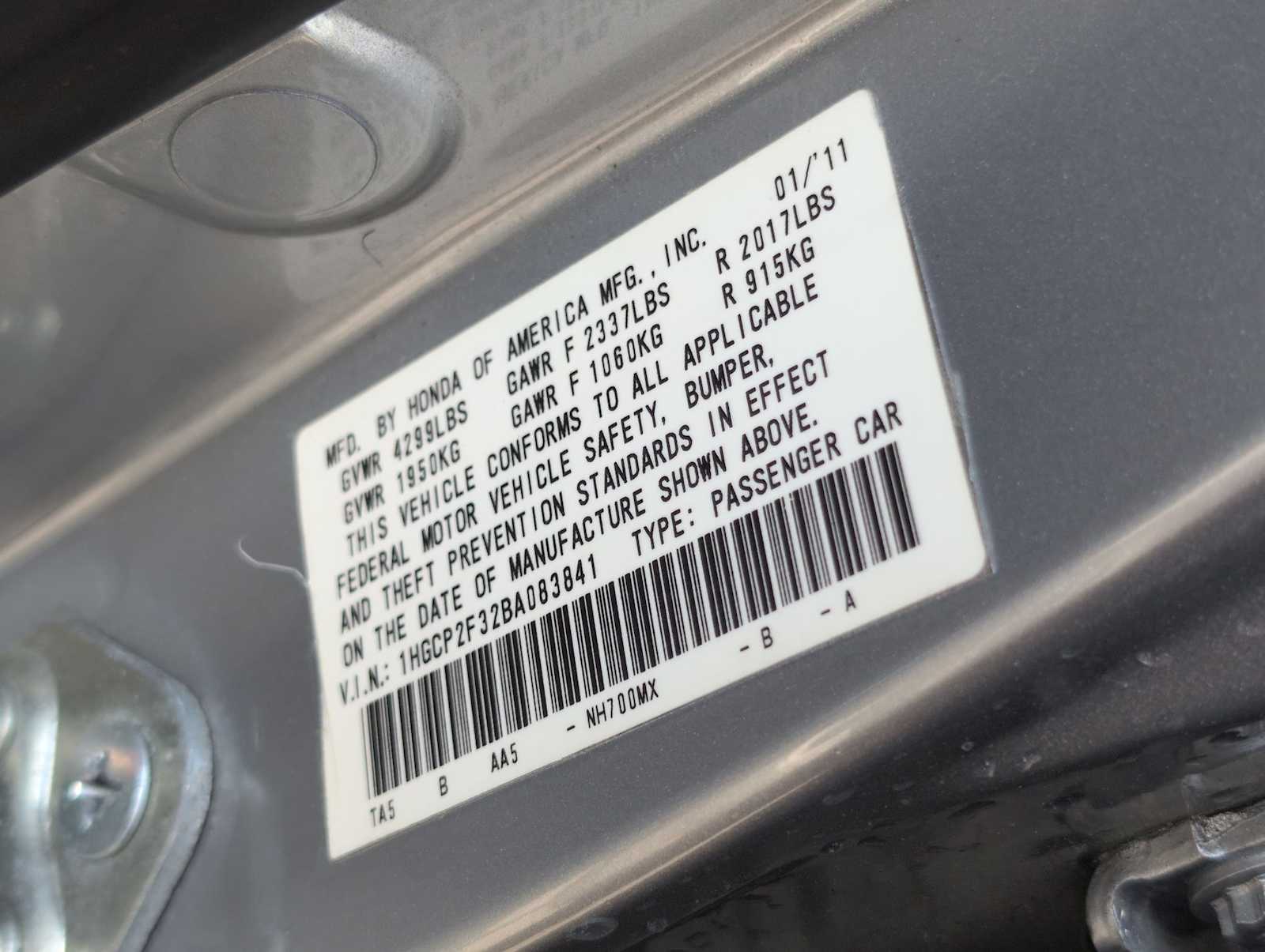 Thumbnail: 2011 Honda Accord - 30