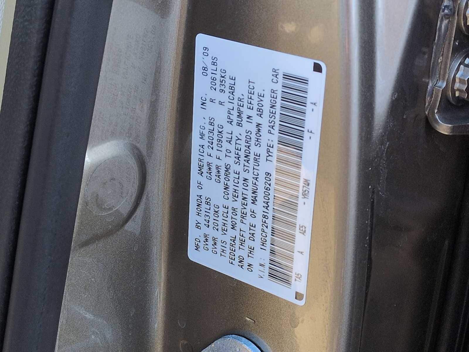 Thumbnail: 2010 Honda Accord - 35