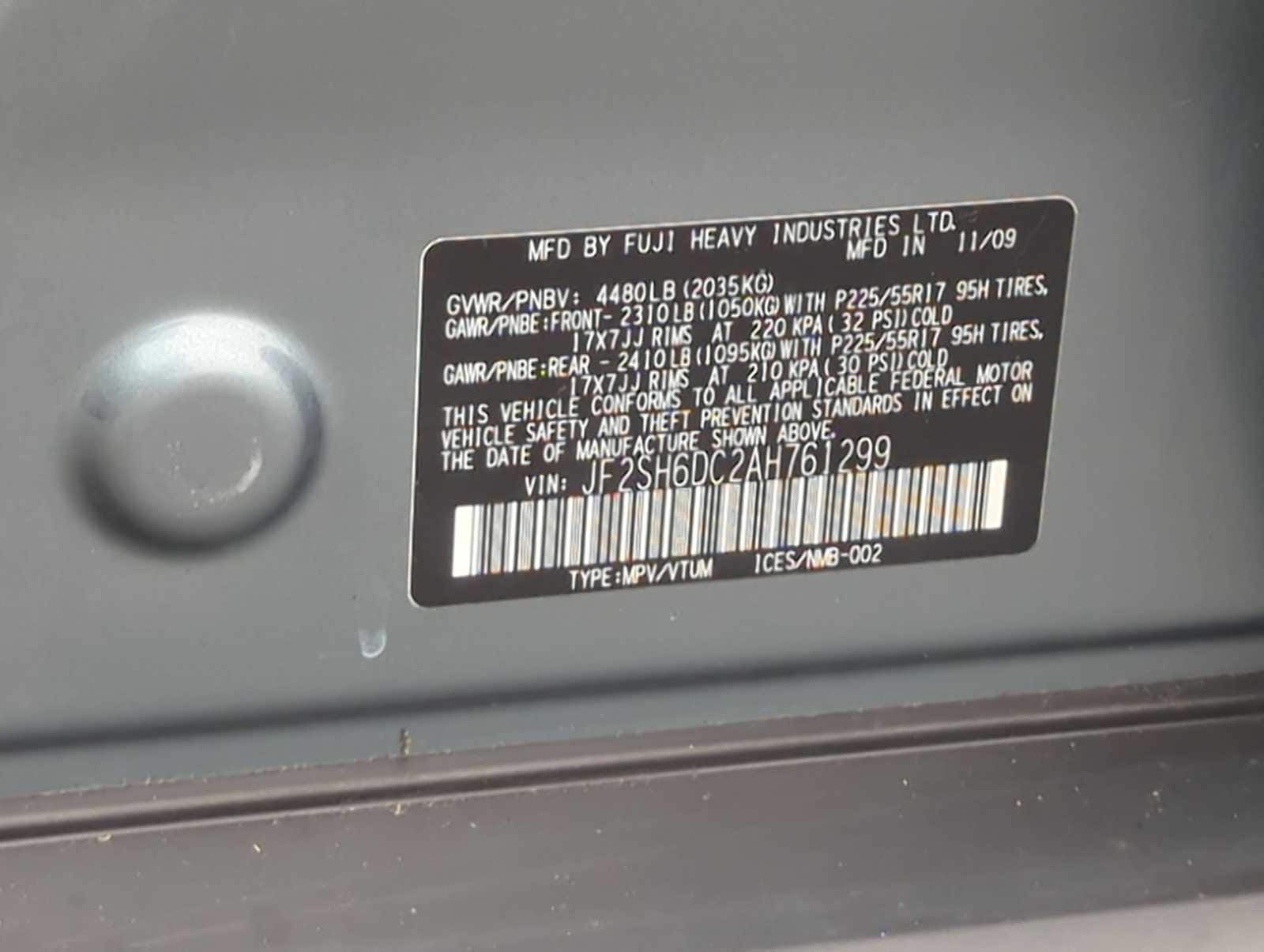 Thumbnail: 2010 Subaru Forester - 36