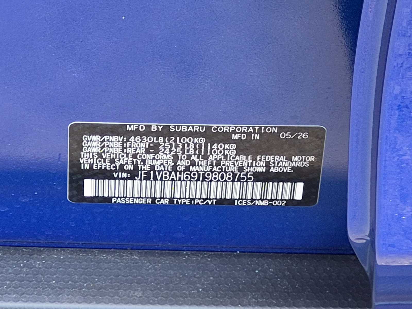 2026 Subaru WRX Base - Photo 31