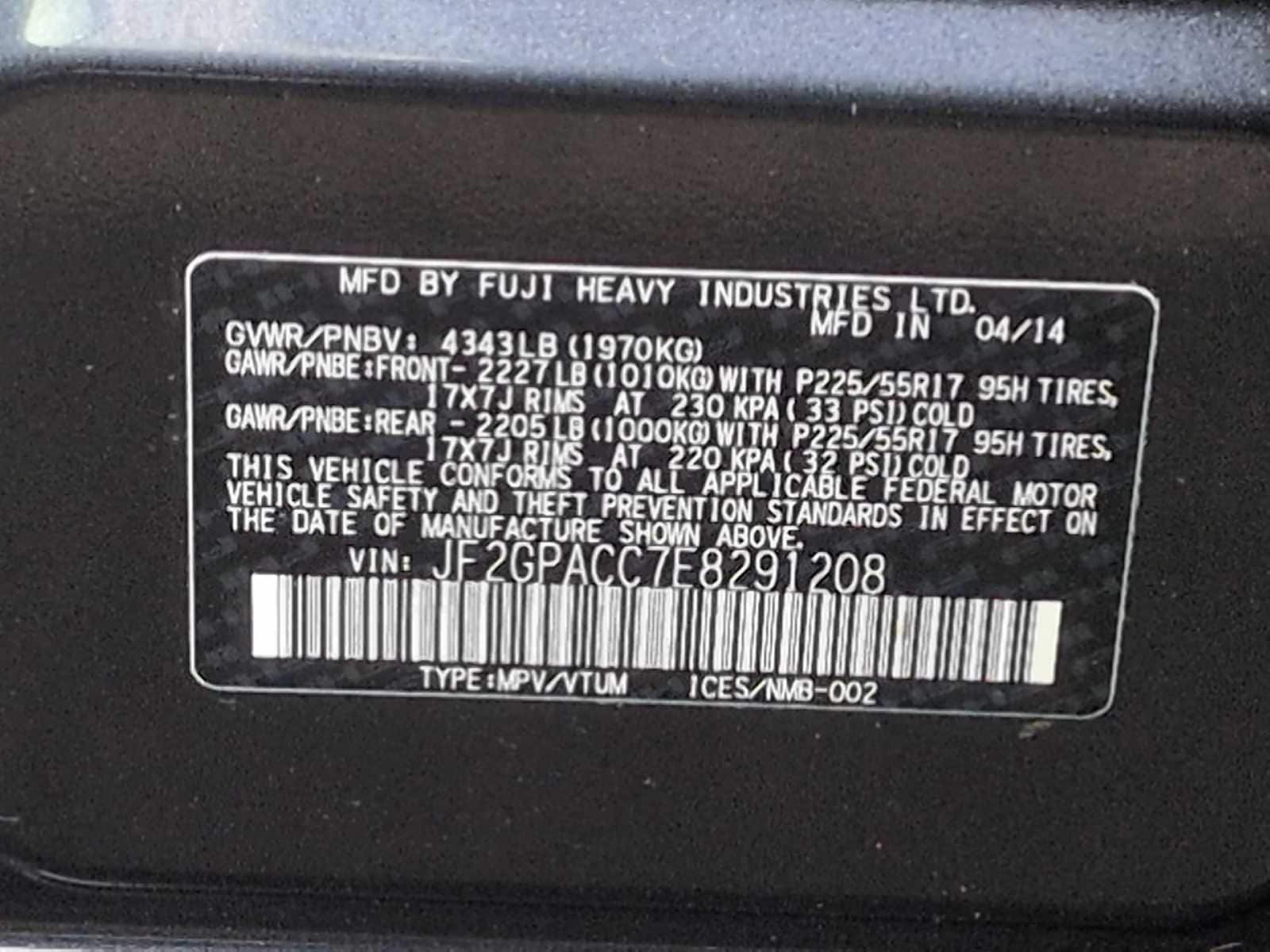 Thumbnail: 2014 Subaru XV Crosstrek - 35