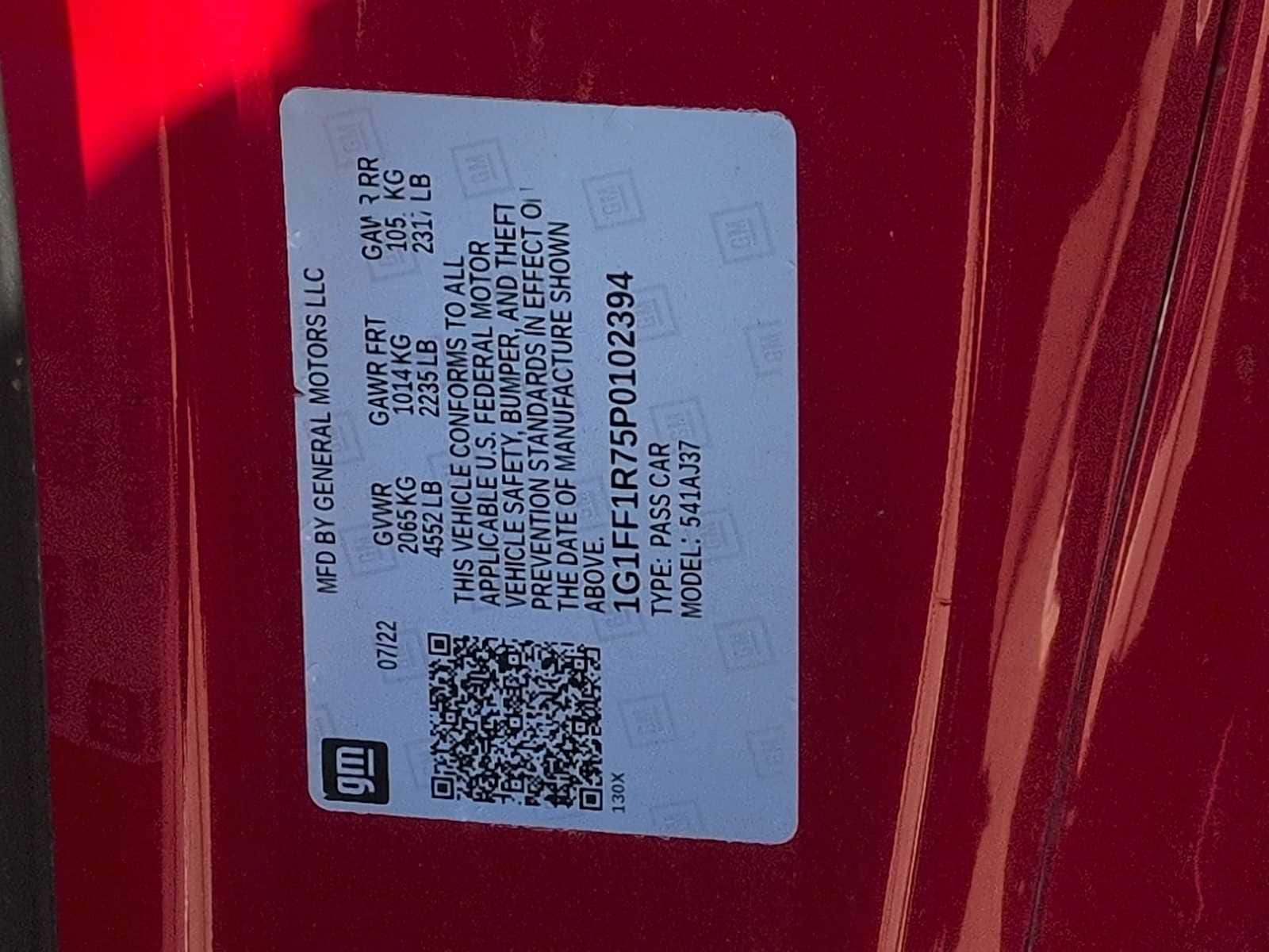 Thumbnail: 2023 Chevrolet Camaro - 35