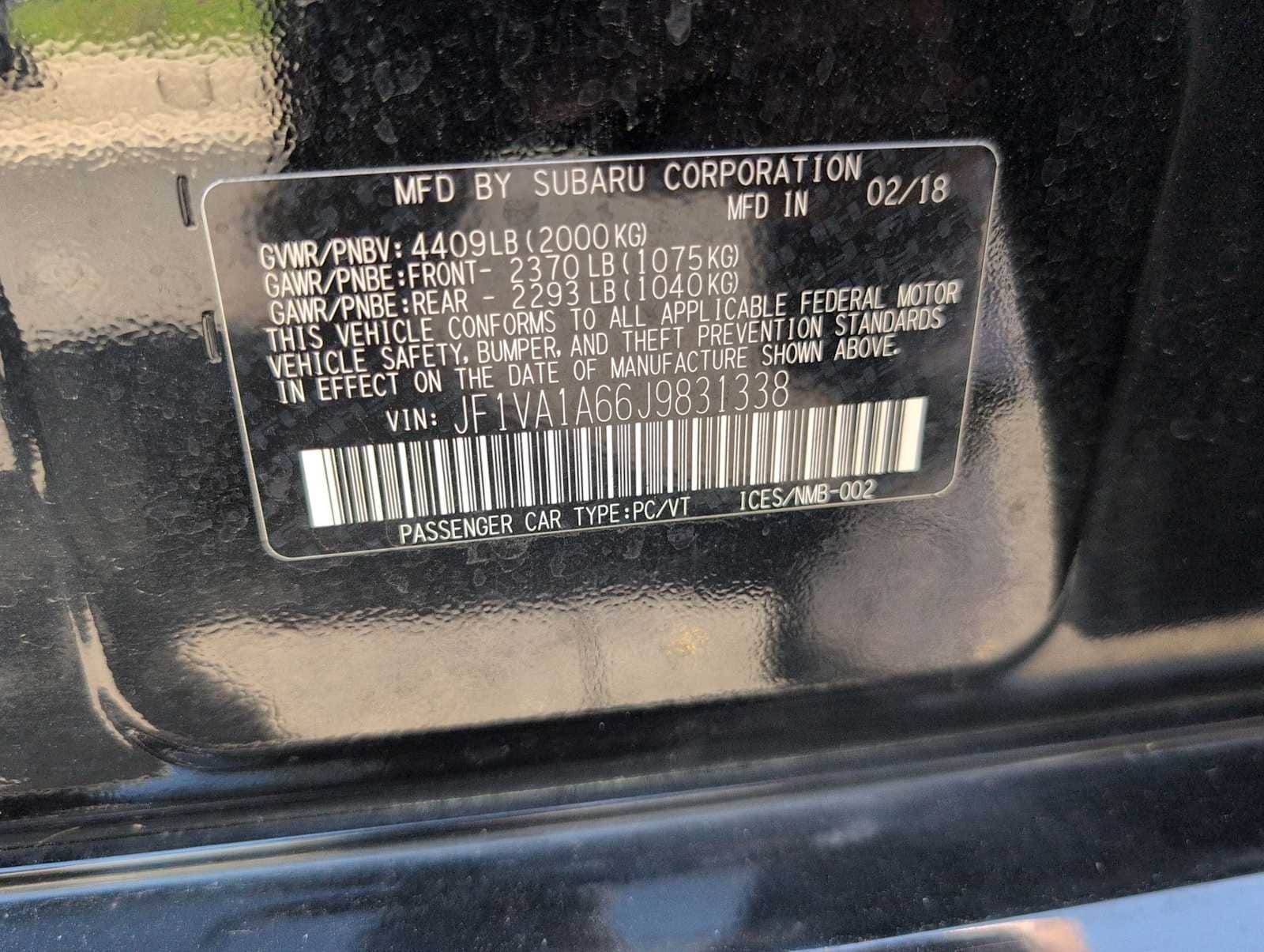 Thumbnail: 2018 Subaru WRX - 29