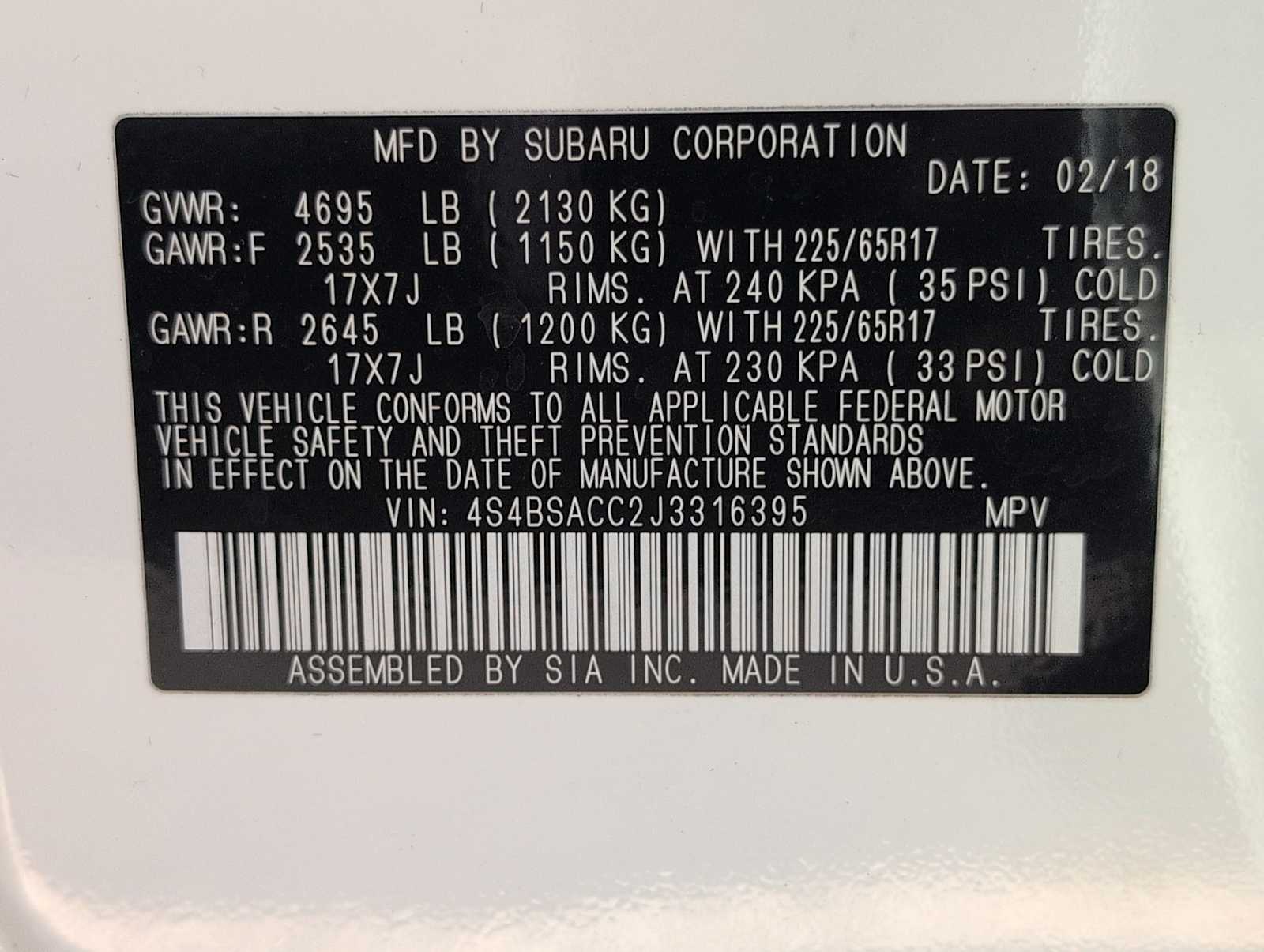 Thumbnail: 2018 Subaru Outback - 34