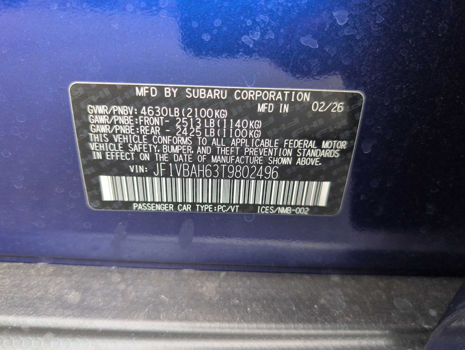 Thumbnail: 2026 Subaru WRX - 34