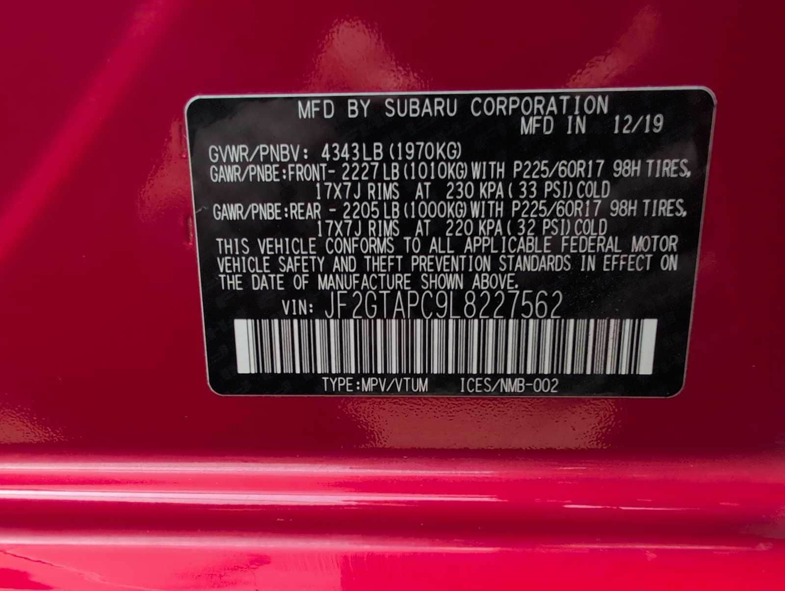 Thumbnail: 2020 Subaru Crosstrek - 33