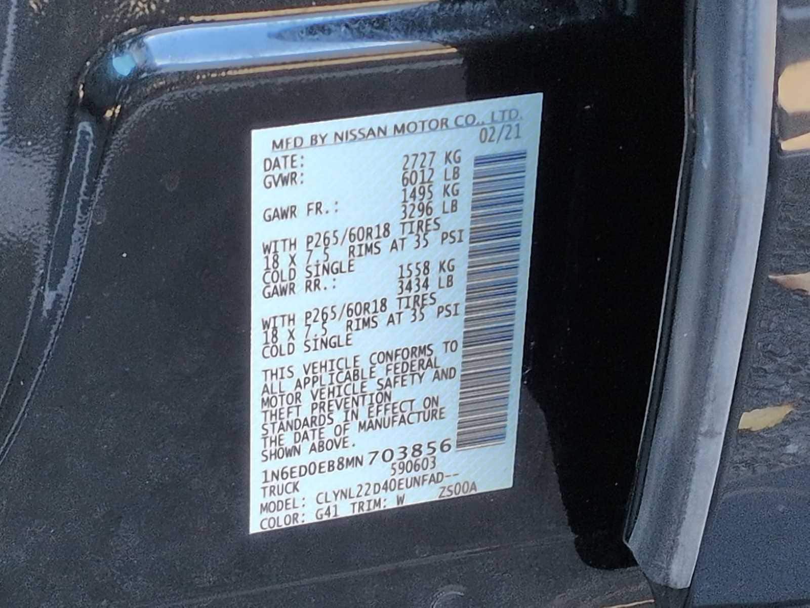 Thumbnail: 2021 Nissan Frontier - 36