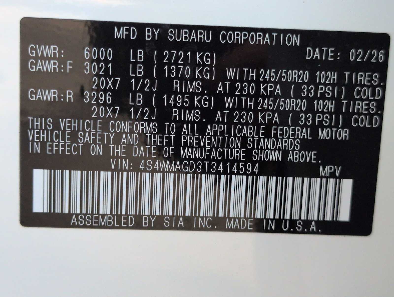 Thumbnail: 2026 Subaru Ascent - 34