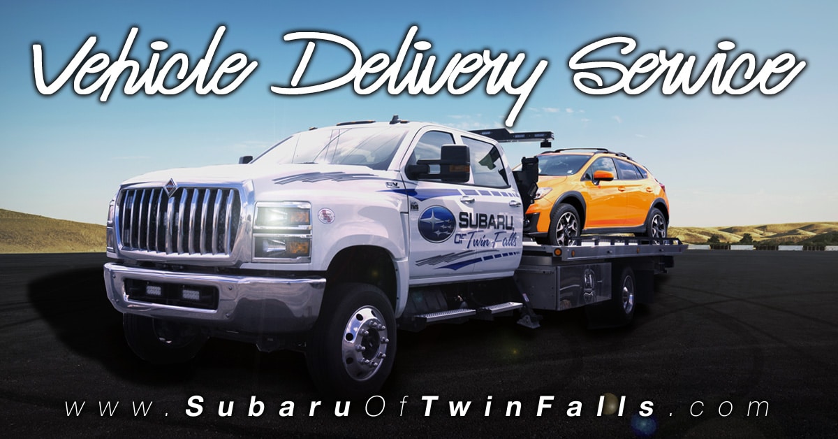 Delivery service at Subaru of Twin Falls
