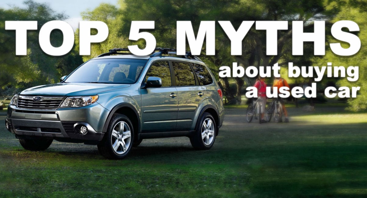 used car myths