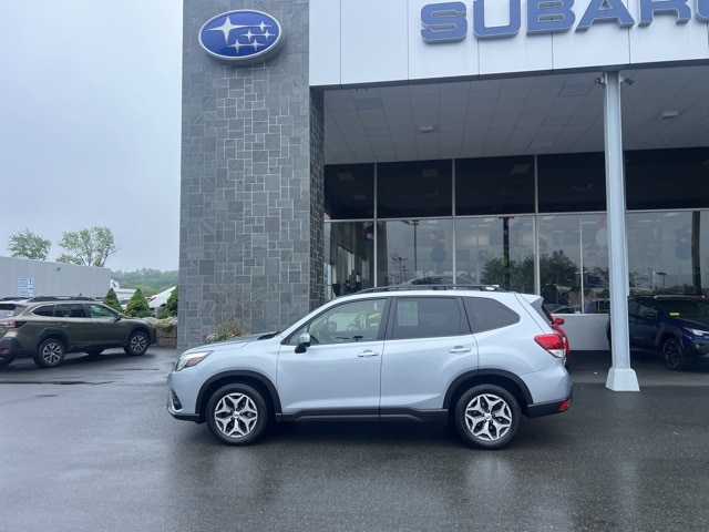 Certified 2022 Subaru Forester Premium with VIN JF2SKADC4NH474265 for sale in Wakefield, MA