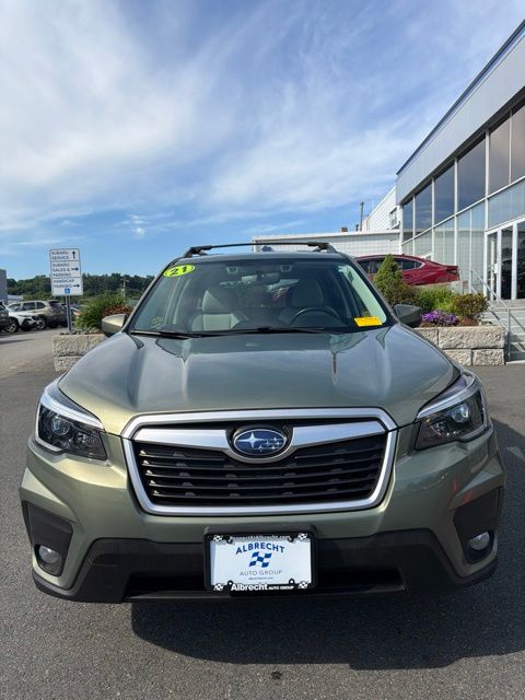 Used 2021 Subaru Forester Premium with VIN JF2SKAJC6MH501890 for sale in Wakefield, MA