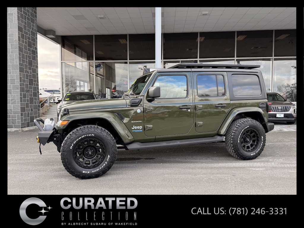 Used 2022 Jeep Wrangler 4xe Unlimited Sahara SUV