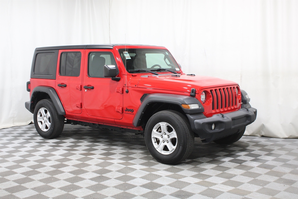 Used 2023 Jeep Wrangler 4-DOOR SPORT 4X4 SUV