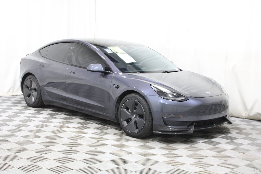 Used 2021 Tesla Model 3 Standard Range Plus Sedan