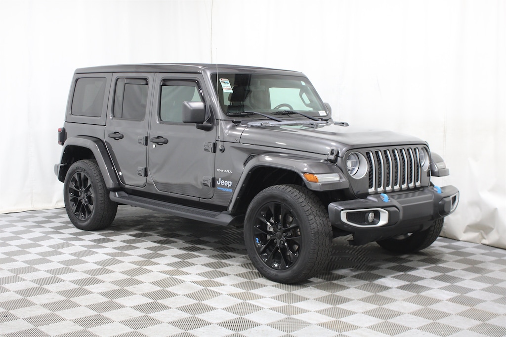 Used 2022 Jeep Wrangler Unlimited 4xe Sahara SUV