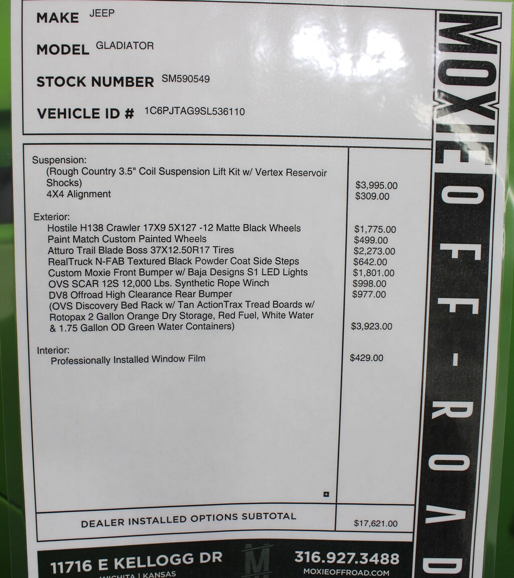Used 2025 Jeep Gladiator Sport Truck Crew Cab