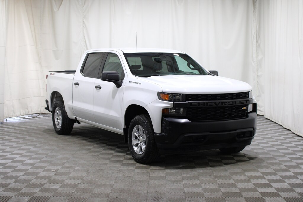 Used 2021 Chevrolet Silverado 1500 Work Truck Truck Crew Cab