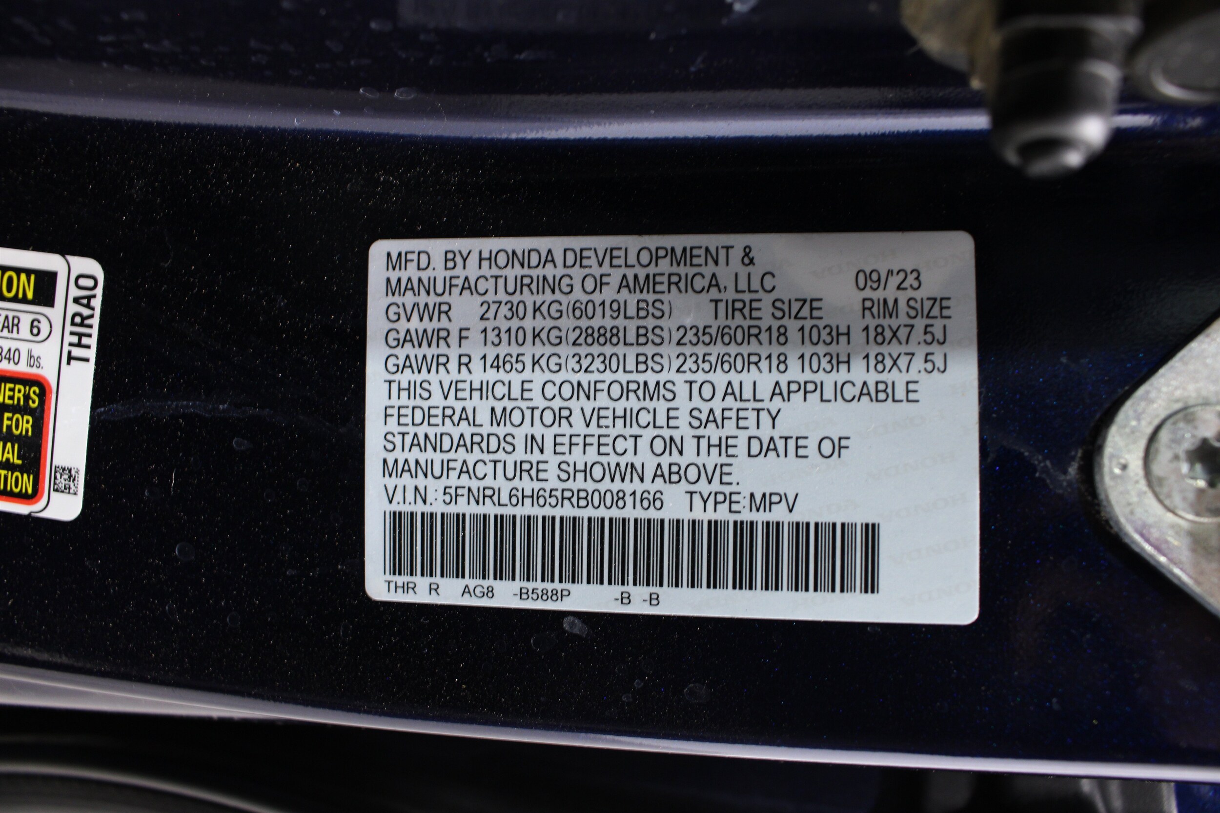 2024 Honda Odyssey EX-L - Photo 39