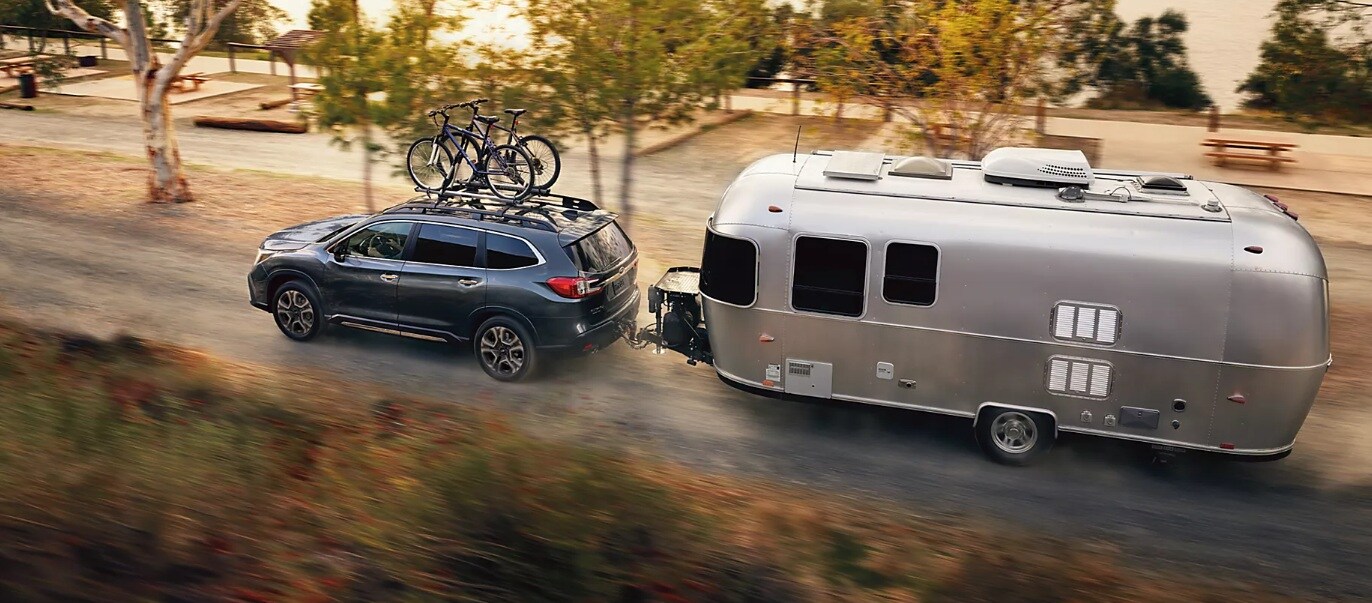 Blue Subaru Ascent Touring