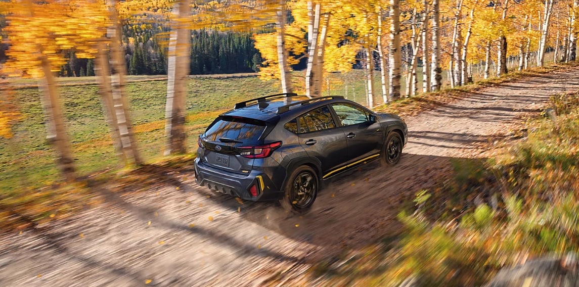 Blue Subaru Crosstrek