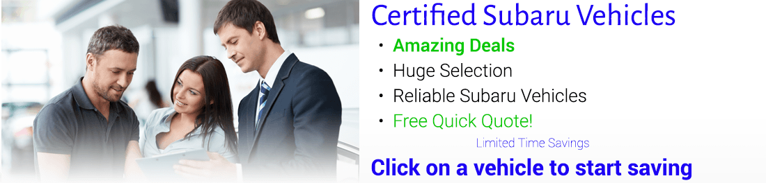Subaru Certified Vehicles
