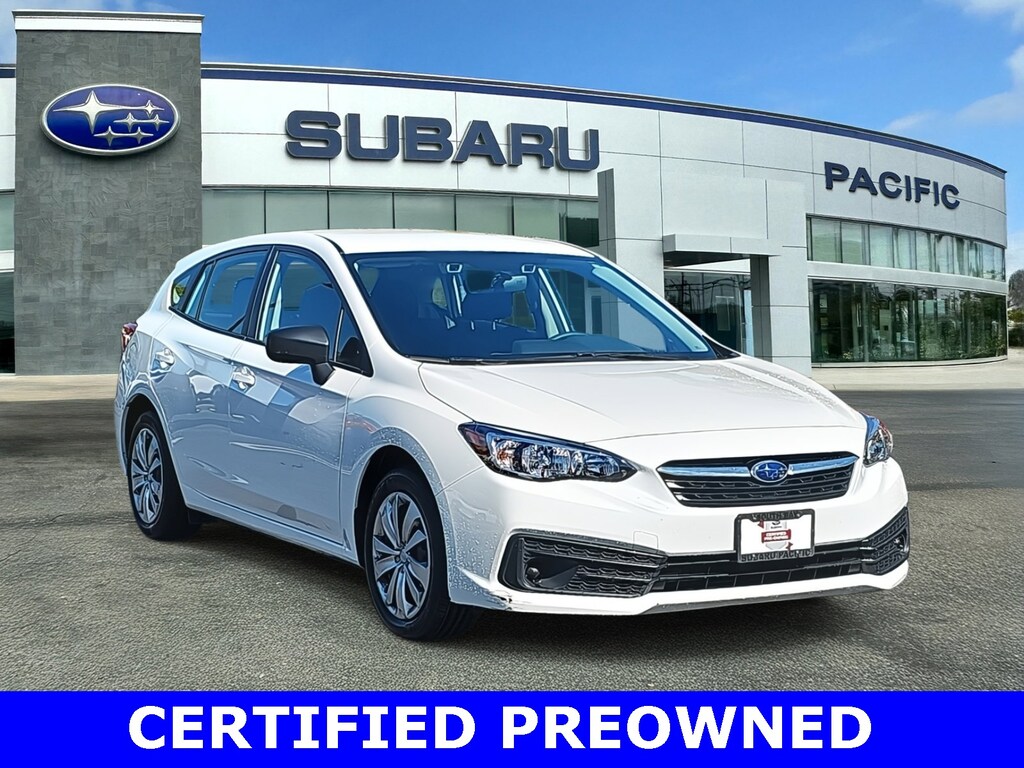 Certified 2023 Subaru Impreza Base Hatchback