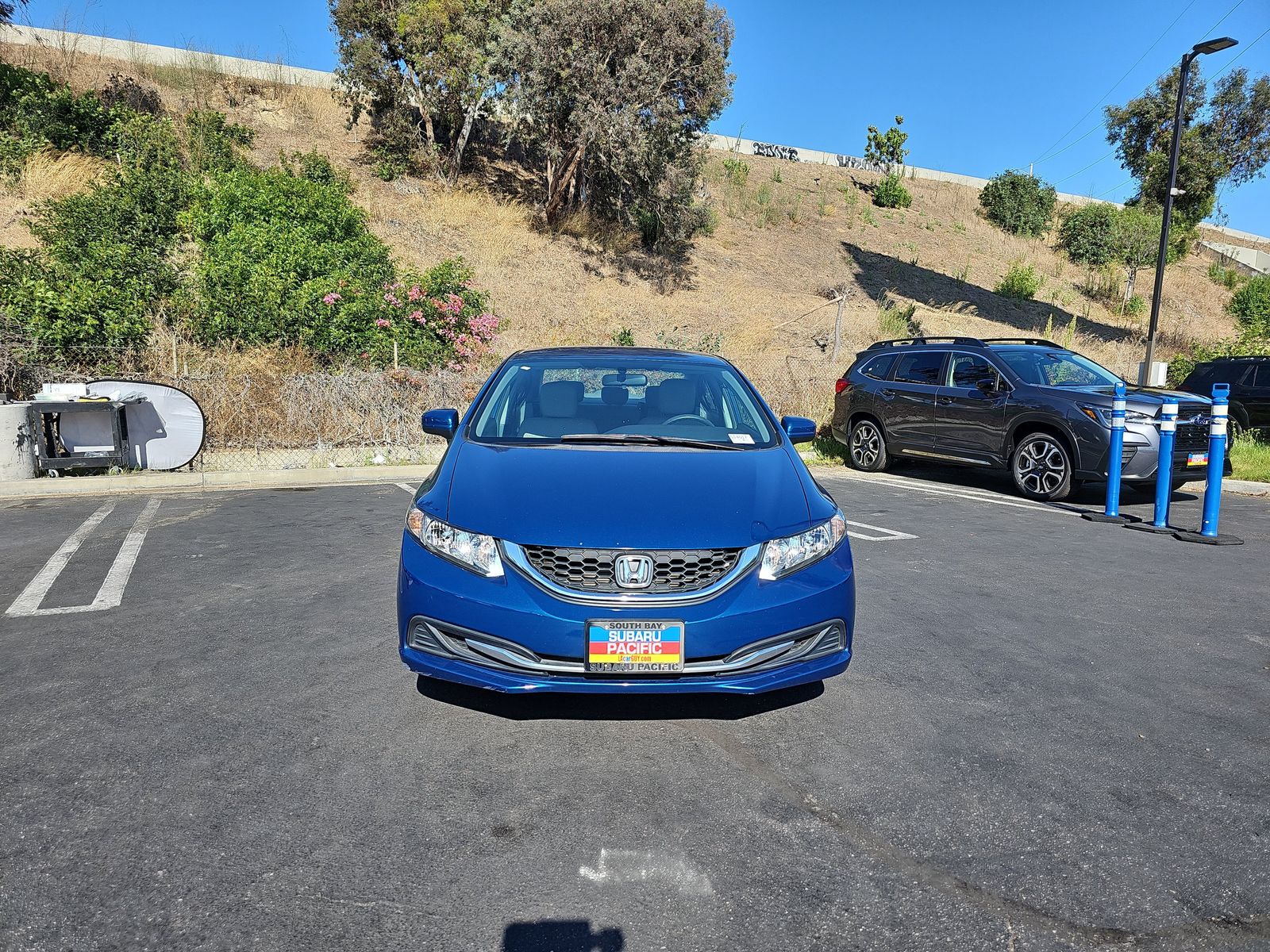 Used 2014 Honda Civic LX with VIN 19XFB2F56EE230014 for sale in Hawthorne, CA