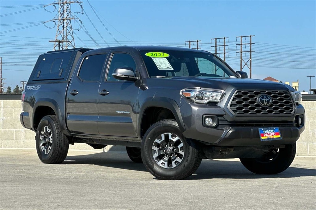 Used 2021 Toyota Tacoma TRD Off Road with VIN 5TFCZ5AN2MX265607 for sale in Hawthorne, CA