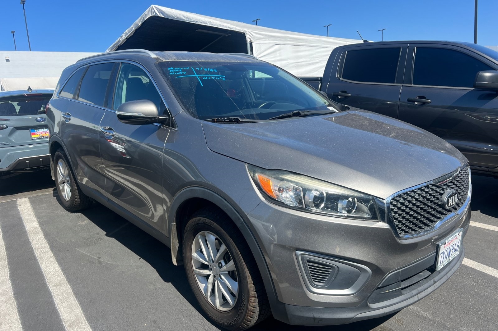 Used 2017 Kia Sorento LX with VIN 5XYPG4A38HG261246 for sale in Hawthorne, CA