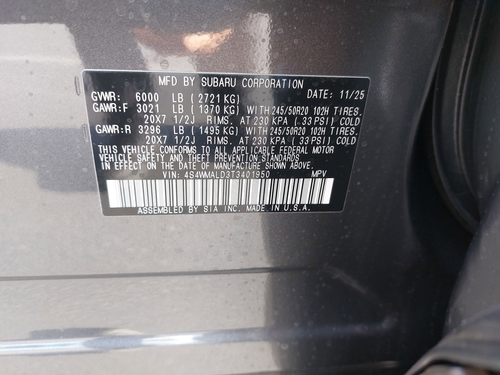 2026 Subaru Ascent Onyx Edition-Touring - Photo 40