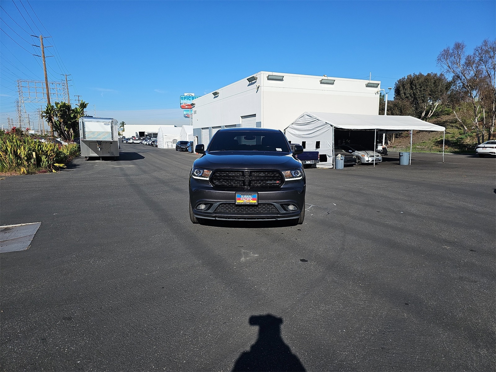 Used 2018 Dodge Durango SXT Plus with VIN 1C4RDHAG3JC186378 for sale in Hawthorne, CA