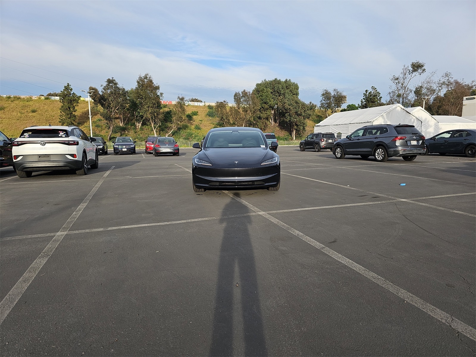 Used 2024 Tesla Model 3 Base with VIN 5YJ3E1EA0RF737557 for sale in Hawthorne, CA
