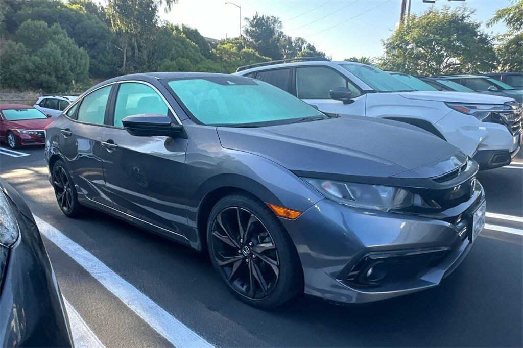 Used 2019 Honda Civic Sport with VIN 19XFC2F84KE214994 for sale in Hawthorne, CA