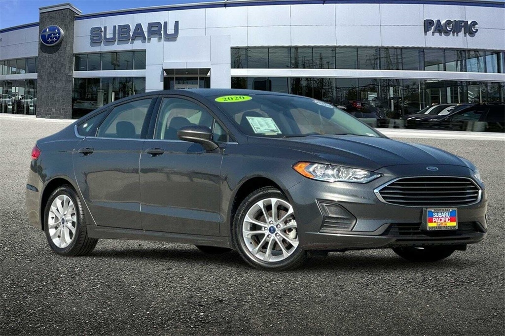 Used 2020 Ford Fusion Hybrid SE with VIN 3FA6P0LU8LR265165 for sale in Hawthorne, CA