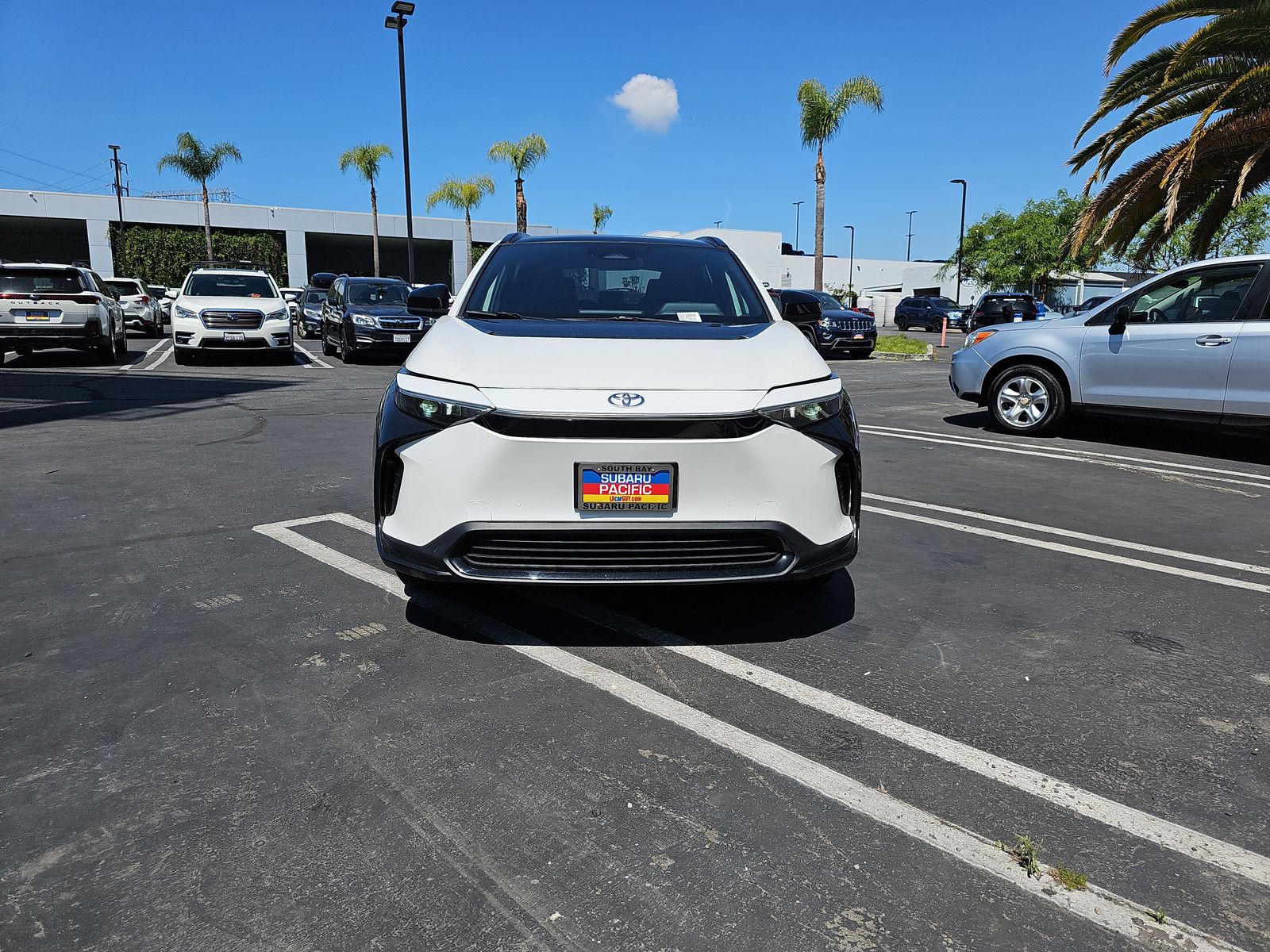 Used 2024 Toyota bZ4X XLE with VIN JTMABACAXRA073618 for sale in Hawthorne, CA