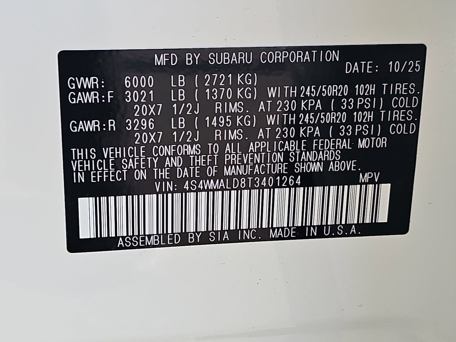 2026 Subaru Ascent Onyx Edition-Touring - Photo 40