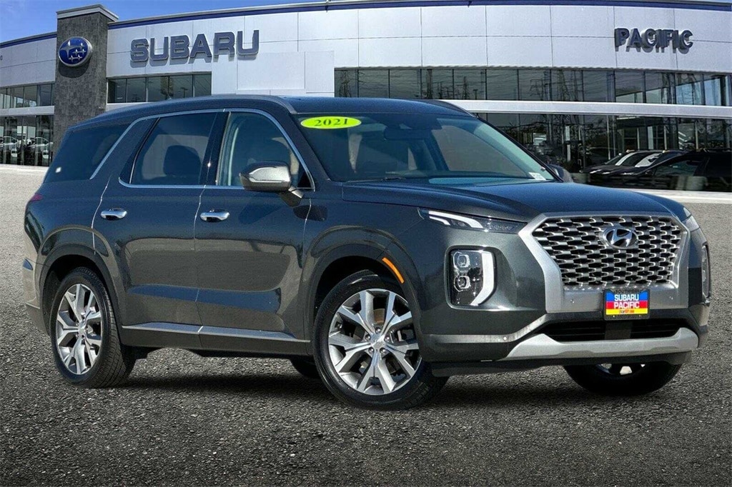 Used 2022 Hyundai Palisade SEL with VIN KM8R34HE4NU361250 for sale in Hawthorne, CA