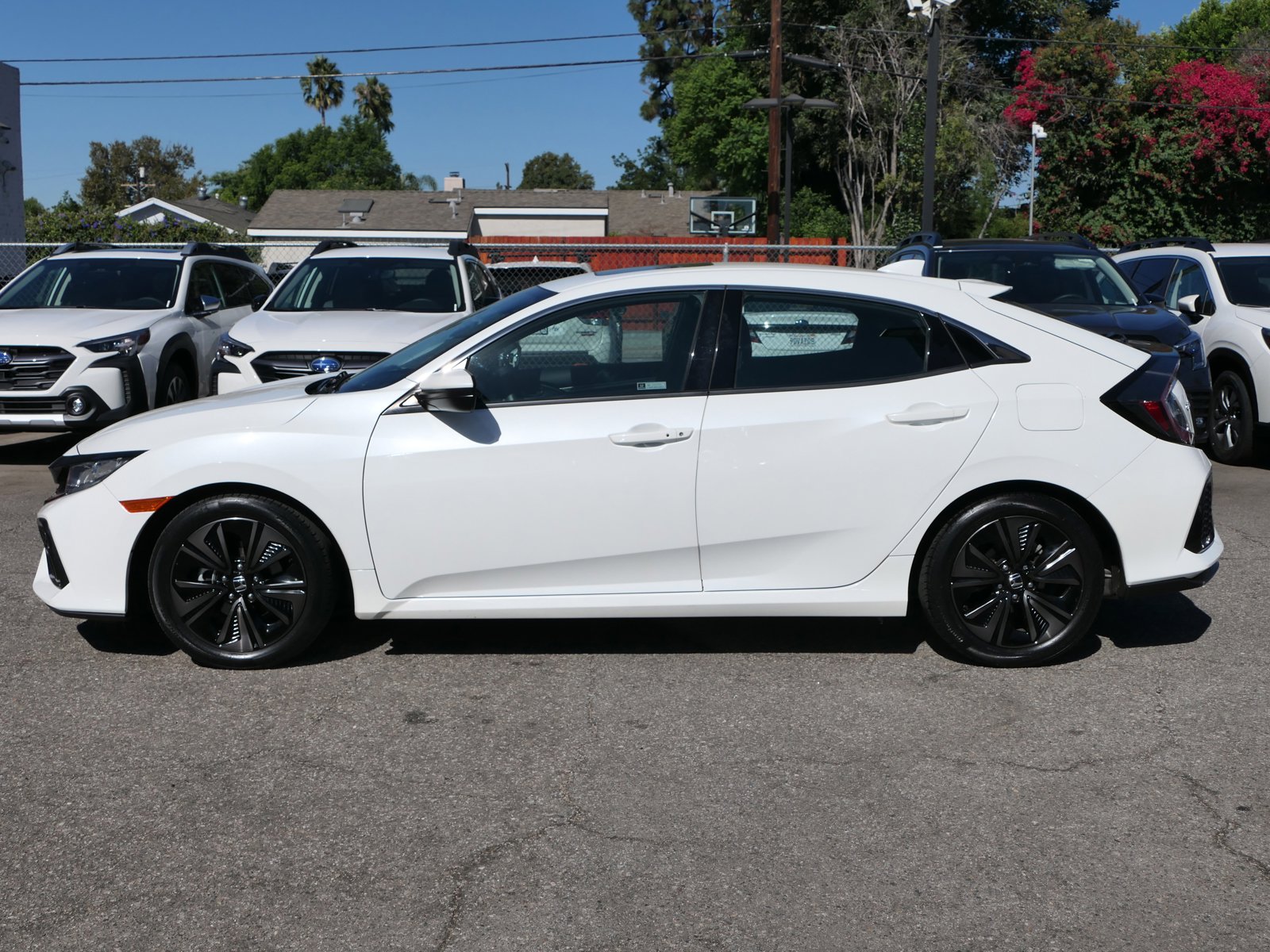 Used 2019 Honda Civic Hatchback EX with VIN SHHFK7H64KU412396 for sale in Los Angeles, CA