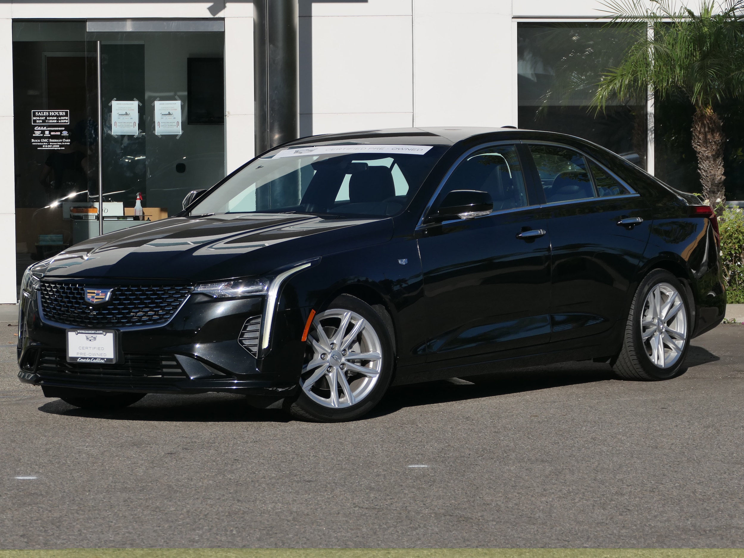 Black Raven 2024 Cadillac CT4 Sedan Rear-Wheel Drive Automatic