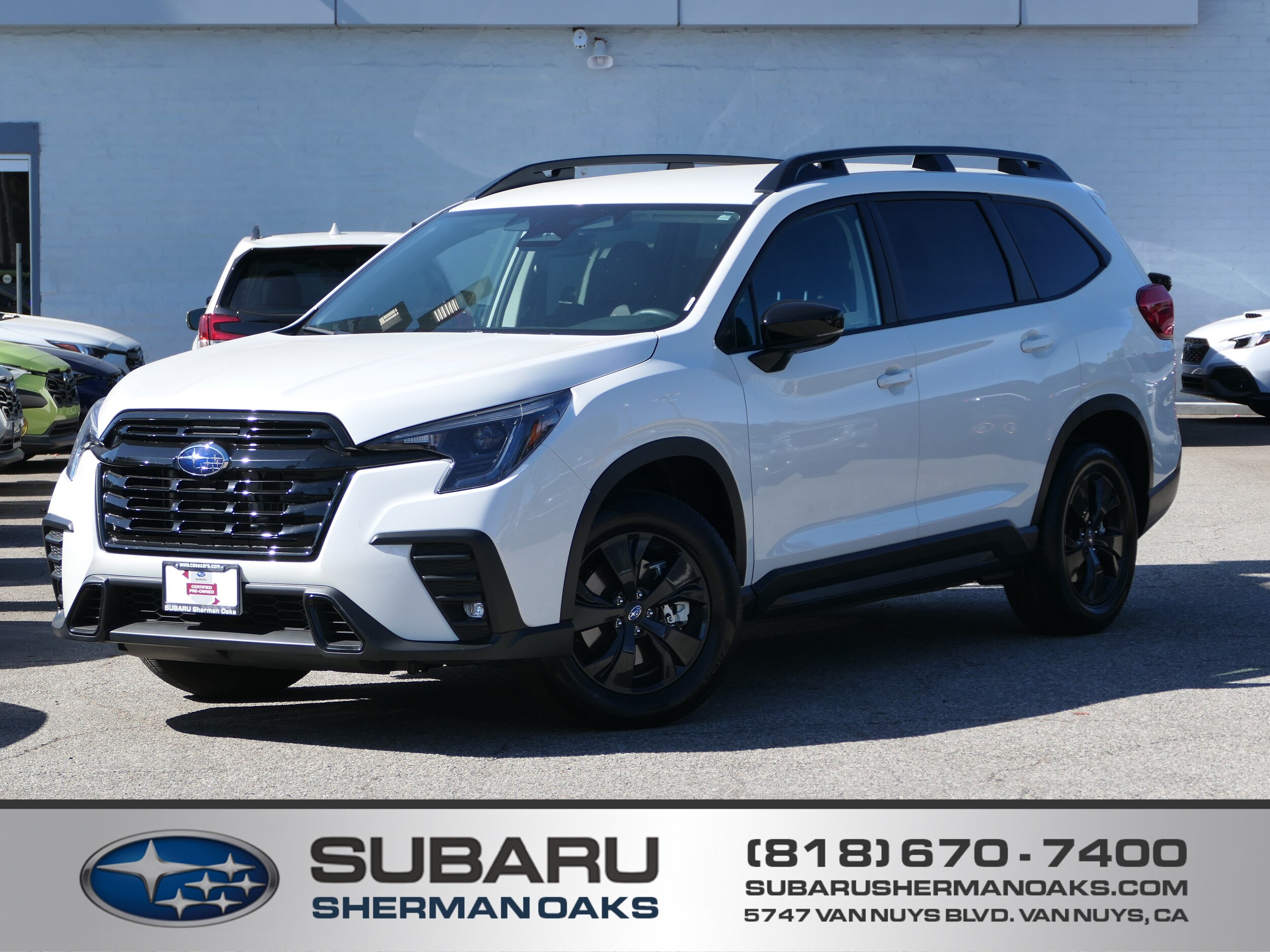 Crystal White Pearl 2026 Subaru Ascent Premium 7-Passenger AWD SUV / Crossover All-Wheel Drive Continuously Variable Transmission