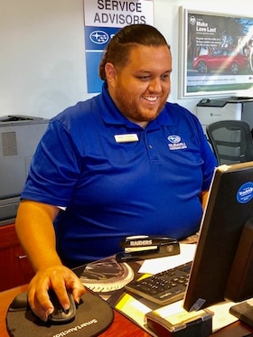 Staff member David Suarez from 4eb0ebae6565