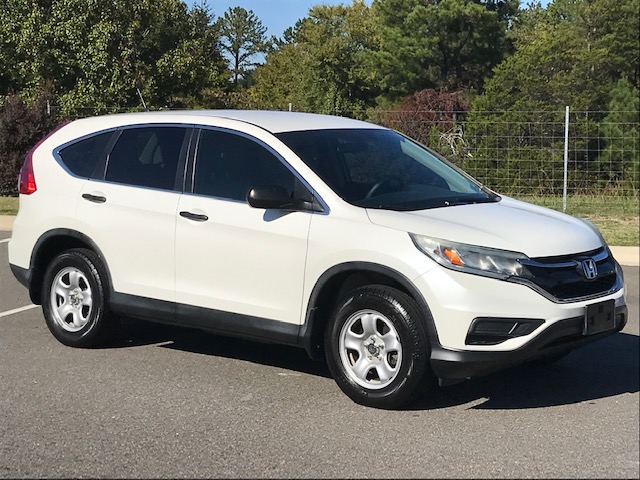 Used 2015 Honda CR-V LX with VIN 5J6RM3H36FL001120 for sale in Pineville, NC
