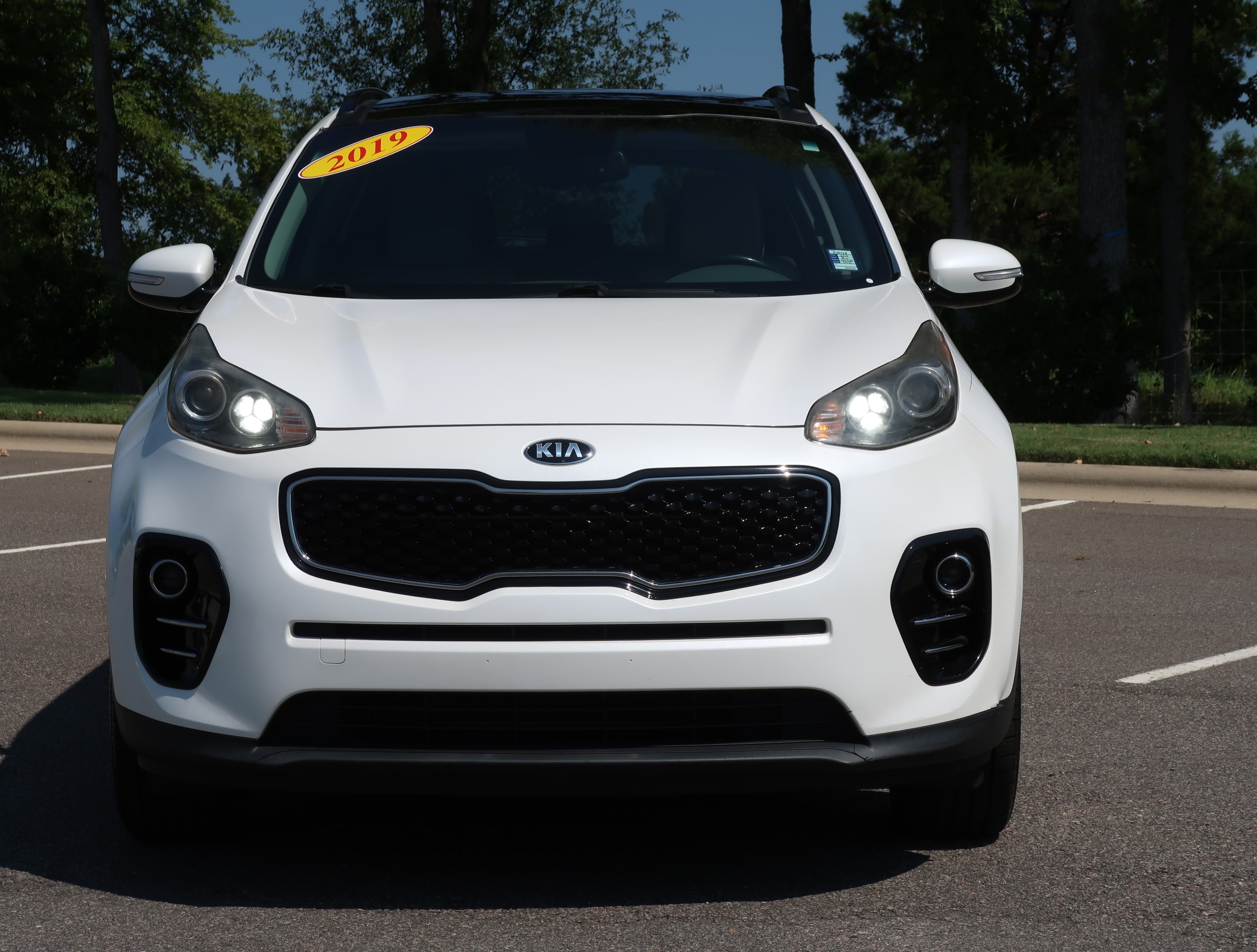 Used 2019 Kia Sportage EX with VIN KNDPN3AC8K7548025 for sale in Pineville, NC