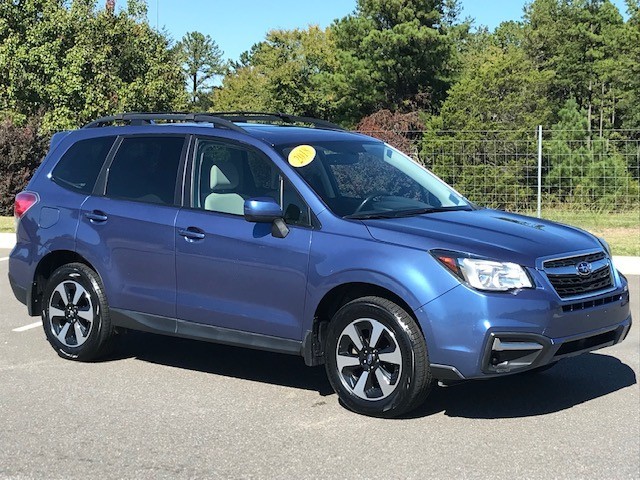 Used 2018 Subaru Forester Premium with VIN JF2SJAEC8JH469713 for sale in Pineville, NC