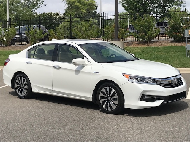 Used 2017 Honda Accord Hybrid EX-L with VIN JHMCR6F57HC020957 for sale in Pineville, NC