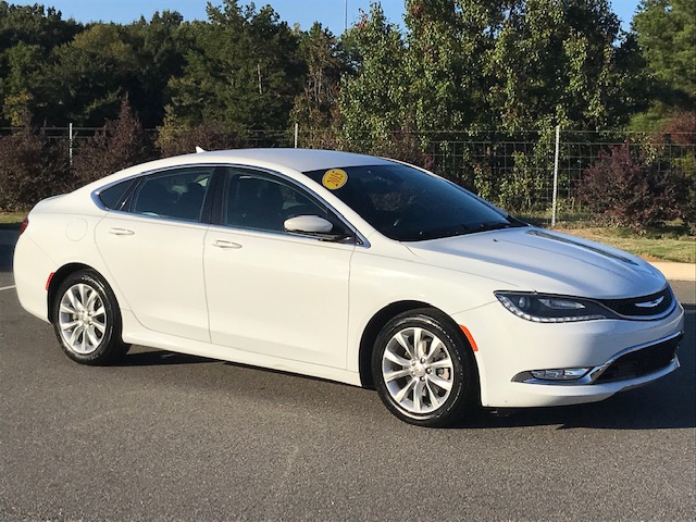Used 2015 Chrysler 200 C with VIN 1C3CCCCB3FN564907 for sale in Pineville, NC