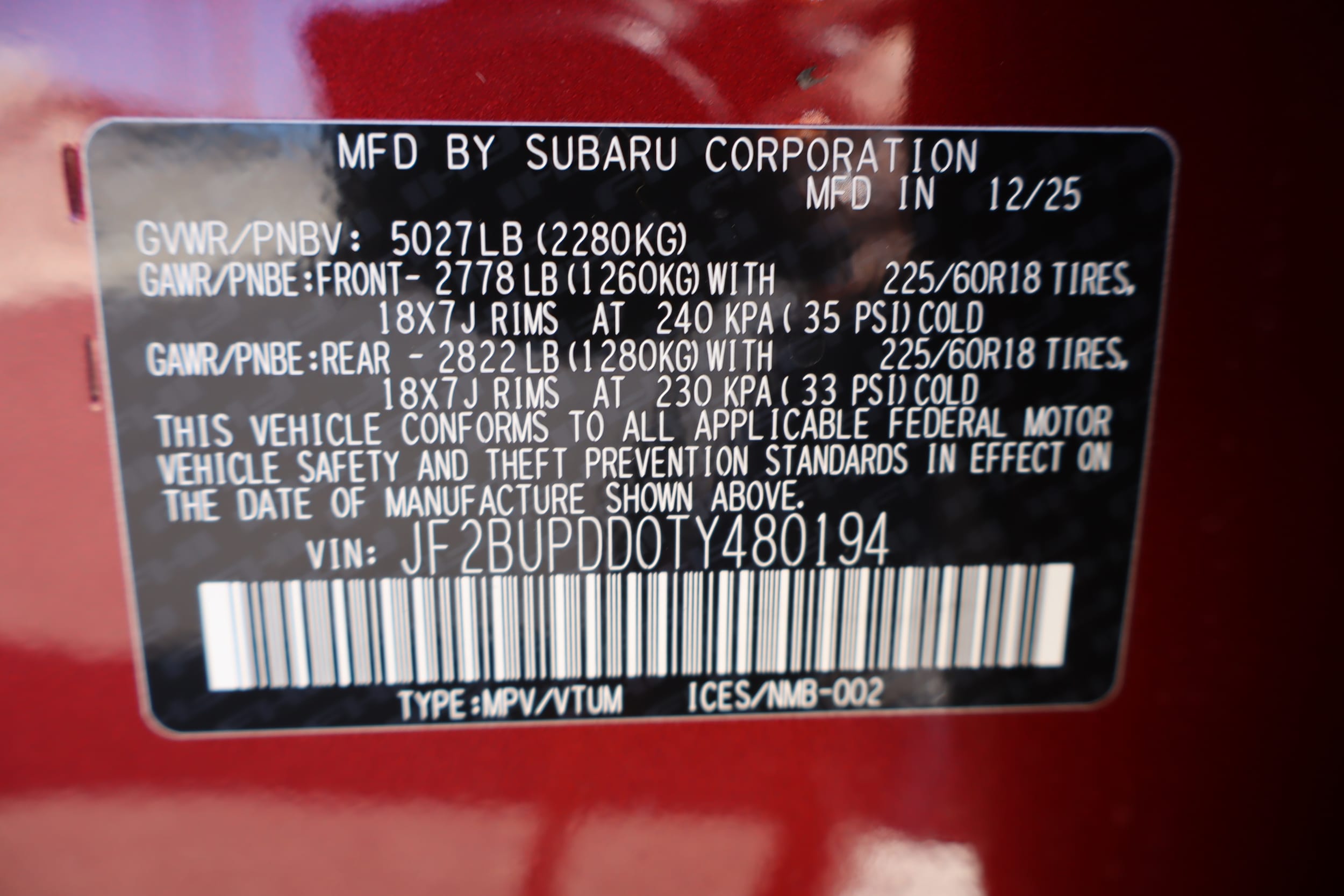 2026 Subaru Outback Limited - Photo 23