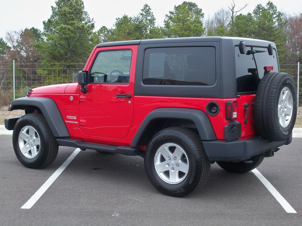 Used 2012 Jeep Wrangler Sport For Sale in Concord NC